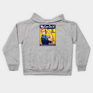 RBG The Riveter We Can Do It Kids Hoodie